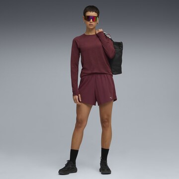 PUMA Functioneel shirt 'Run Cloudspun' in Rood