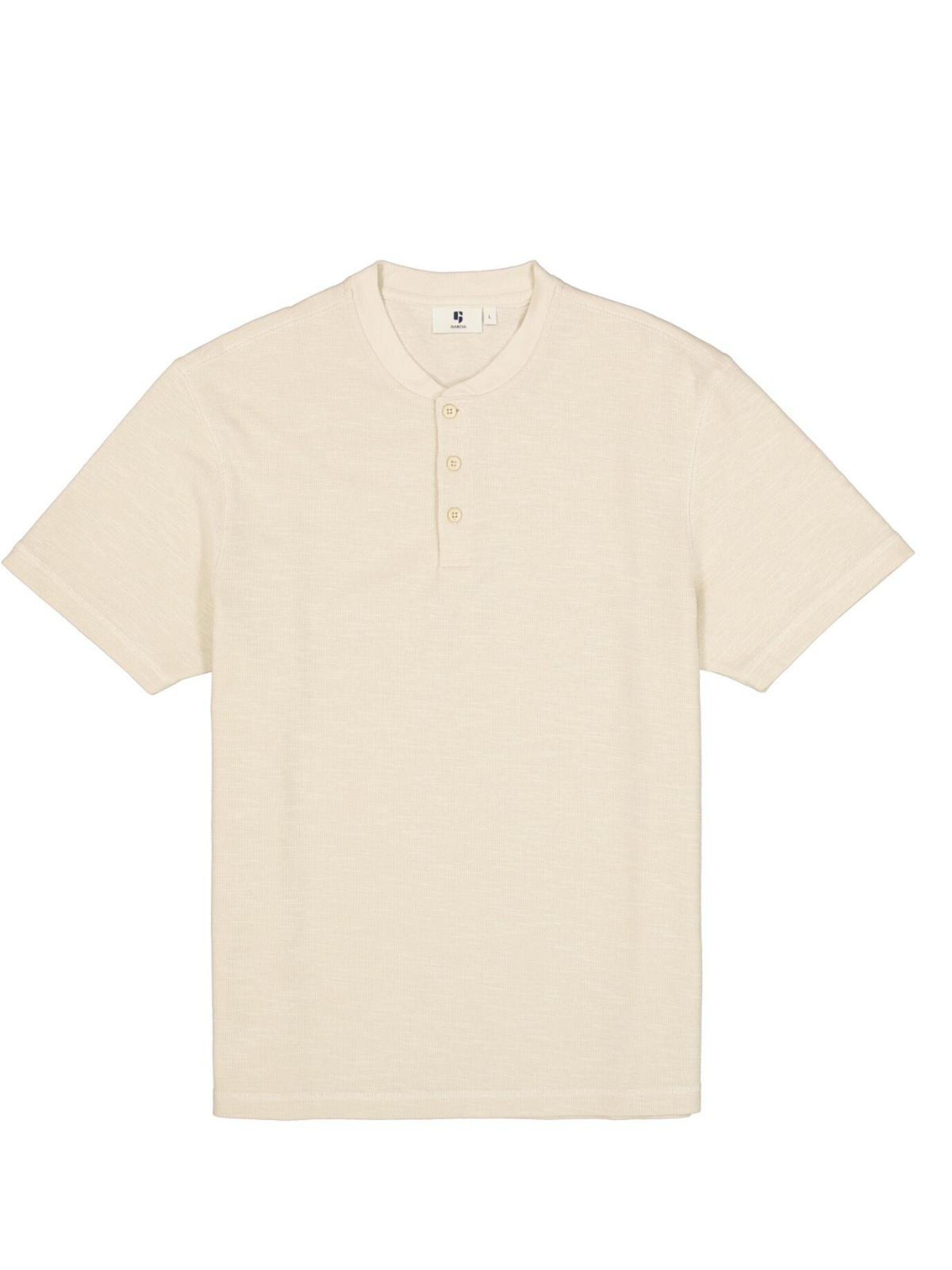 GARCIA Shirt in XXL in de kleur Crème, Productweergave