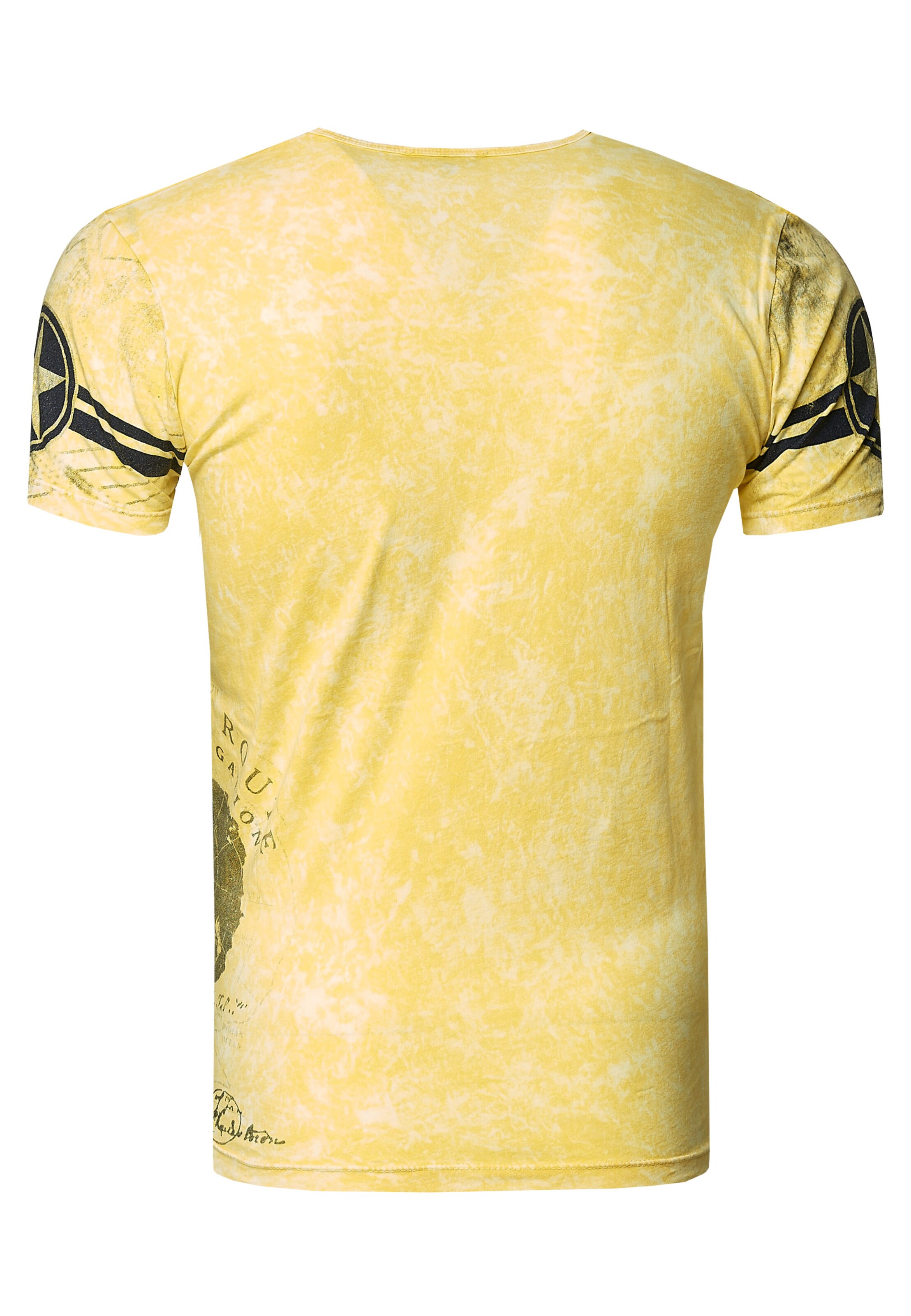 Rusty Neal T-Shirt in Gelb
