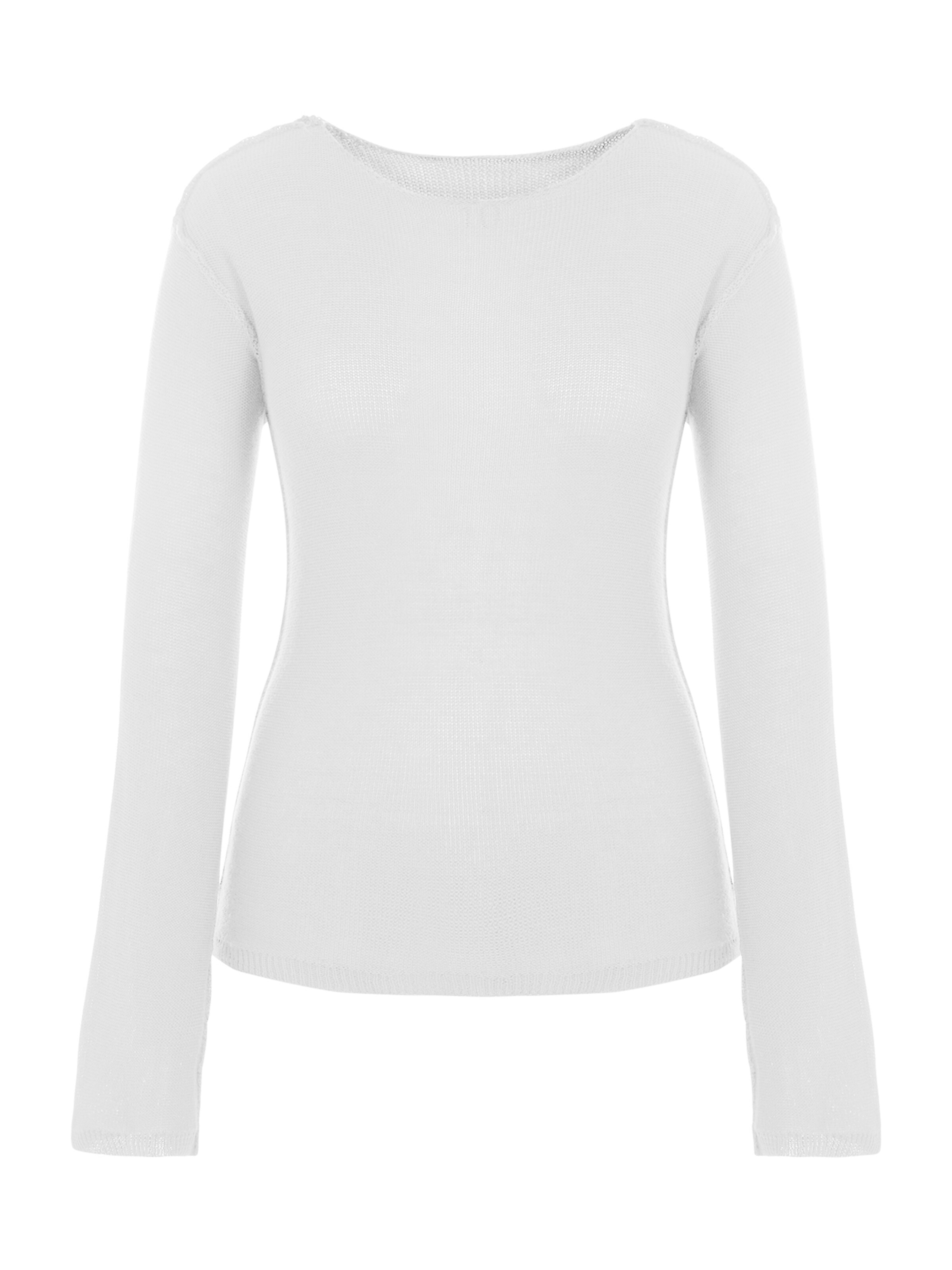 Pull-over Imily Bela en blanc : devant