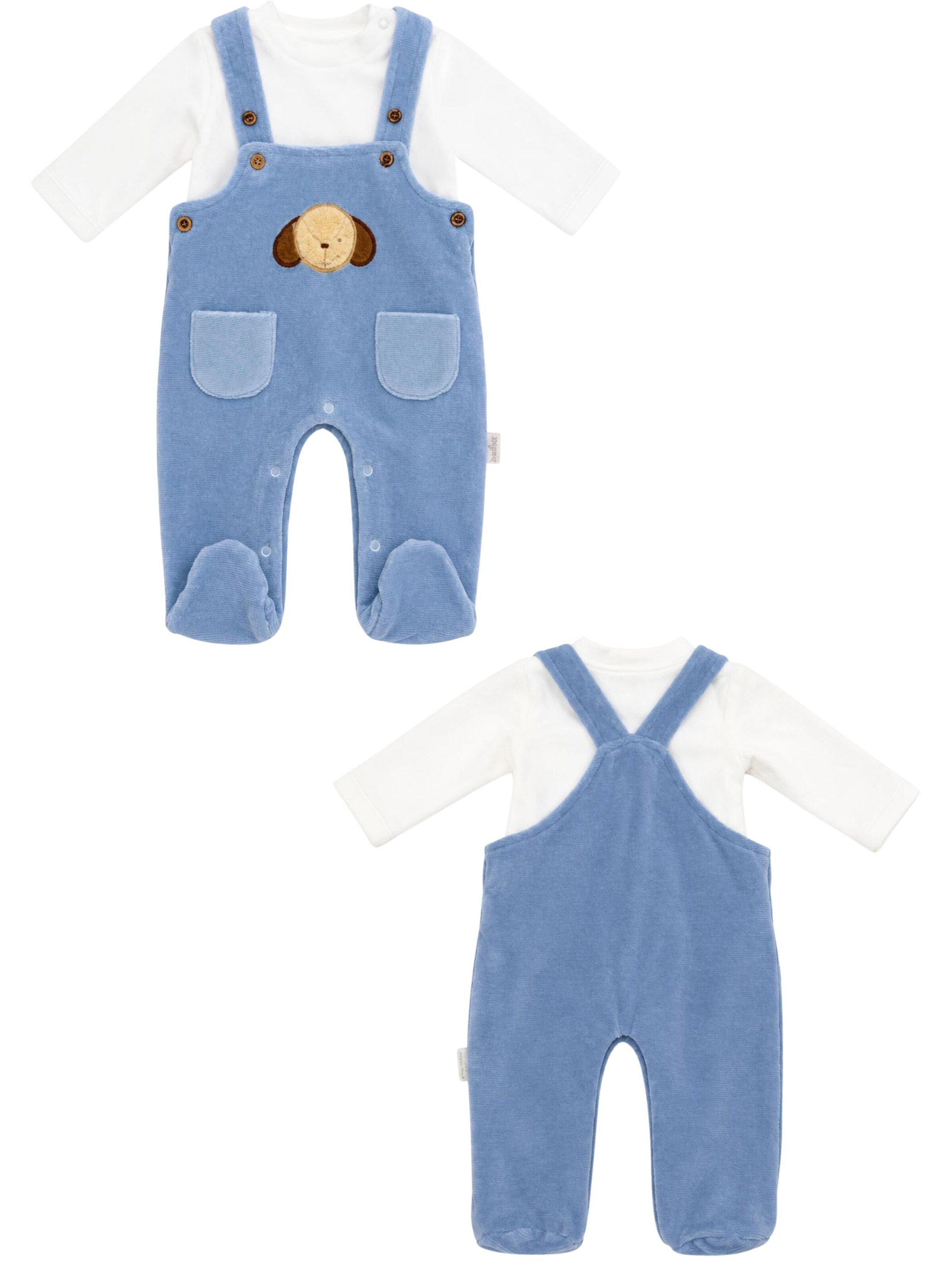 Bumber Romper/Bodysuit in Blue