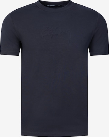 Maglietta di Karl Lagerfeld in blu: frontale