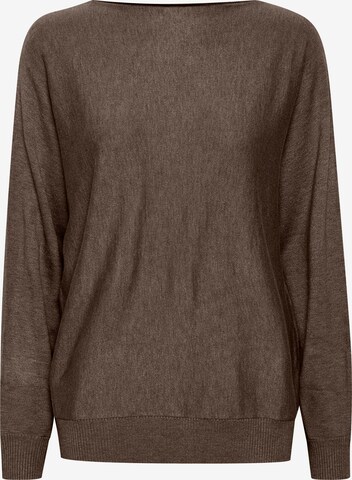 CULTURE Sweater 'Annemarie' in Brown: front