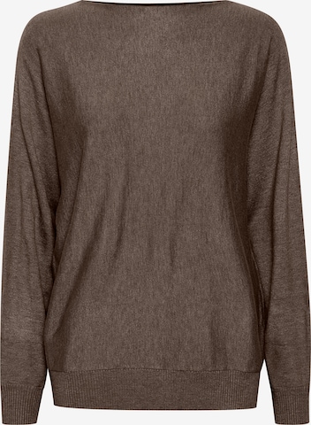 CULTURE Sweater 'Annemarie' in Brown: front