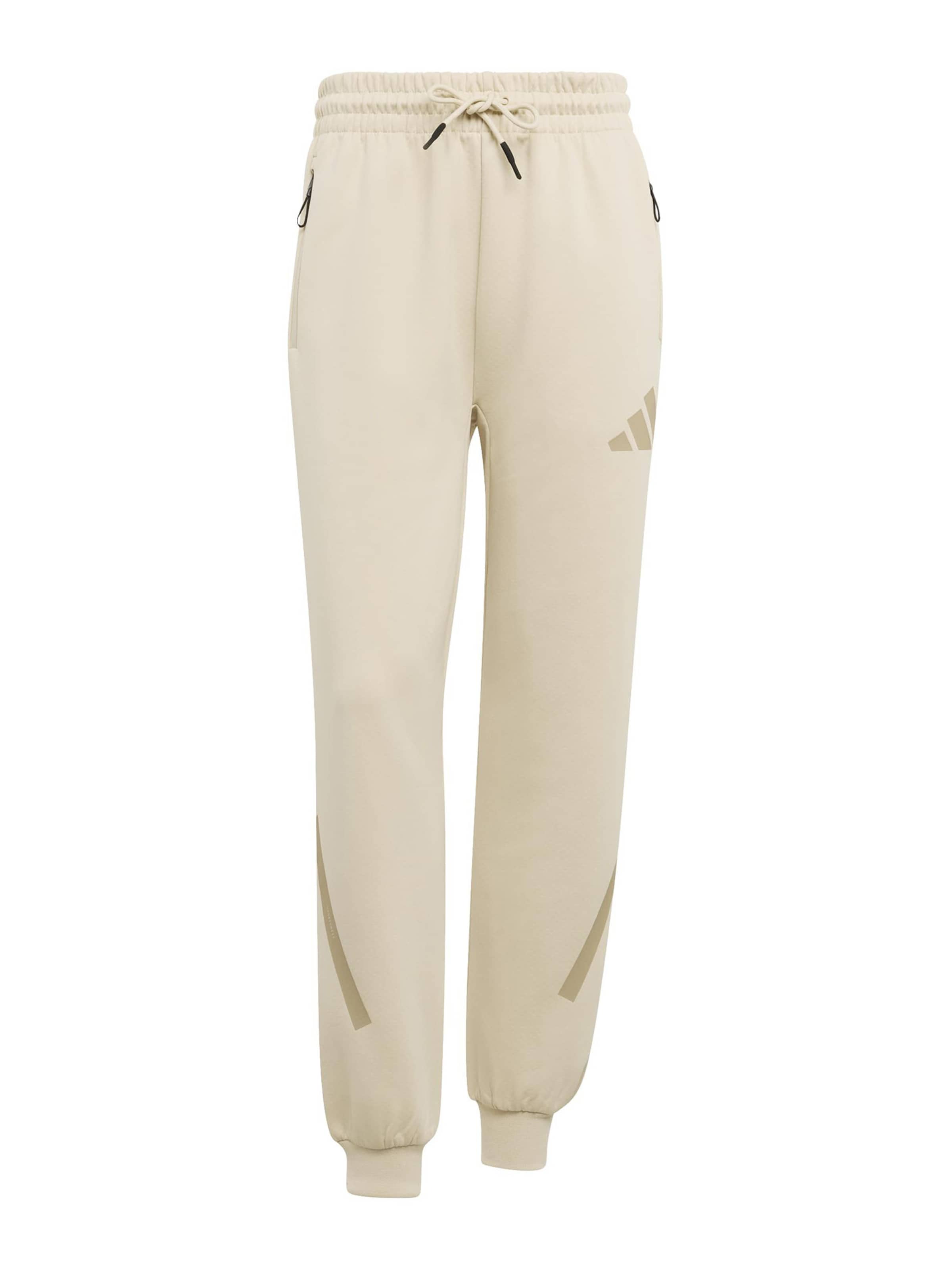 Pantaloni sport 'Z.N.E.' de la ADIDAS SPORTSWEAR pe bej: față