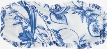 NextBandeau Bikini gornji dio - bijela boja: prednji dio