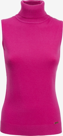 purpurinė Influencer Palaidinė be rankovių: priekis