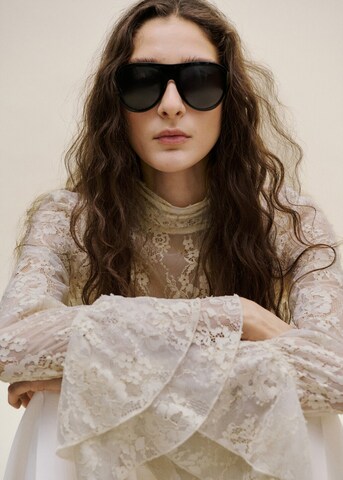 MANGO Bluse 'Caro' in Beige