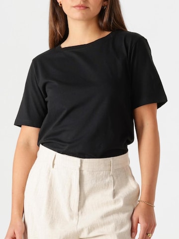 Coster Copenhagen - Top ' CC ' en negro: frente