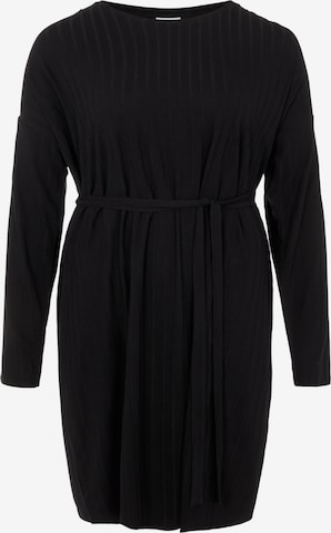 VILA Dress in Black: front