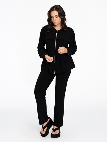 YOEK Between-season jacket in Black