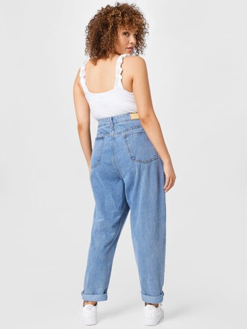 Nasty Gal Plus Loosefit Jeans 'Debbie' in Blauw