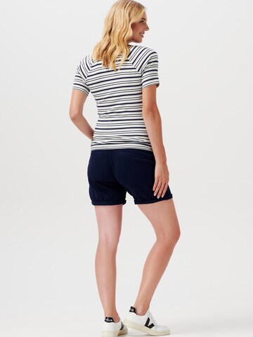 Noppies Regular Umstandsshorts 'Brooklyn' in Blau