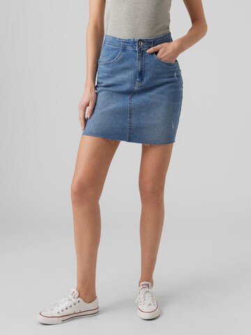 VERO MODA - Saia 'ROSIE' em azul: frente