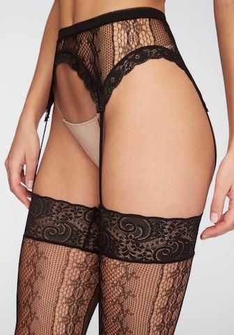 PETITE FLEUR GOLD Harisnyanadrág - fekete