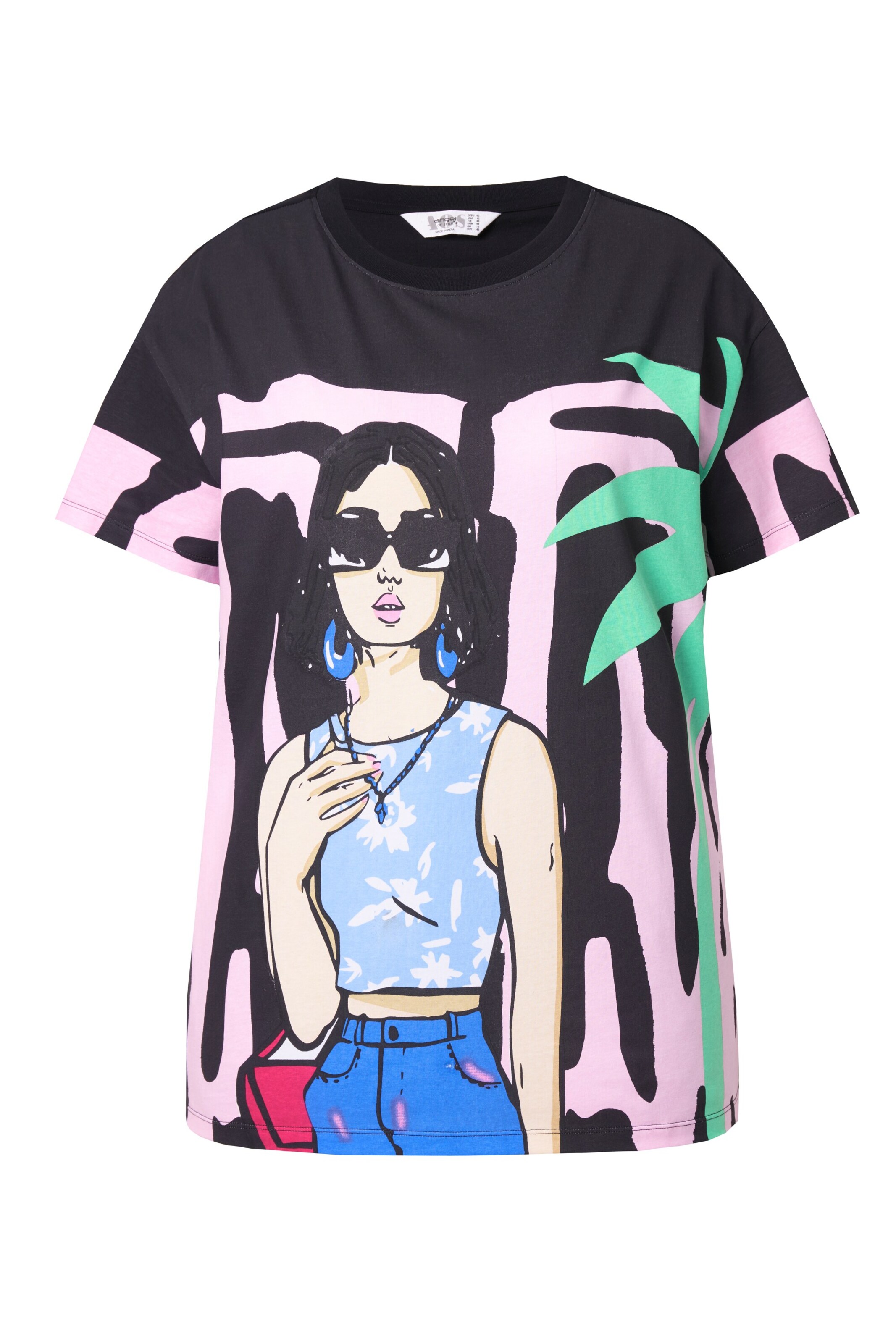 Angel of Style Shirt in Zwart: voorkant