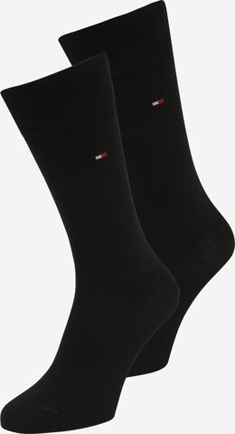 Chaussettes Tommy Hilfiger Underwear en noir : devant