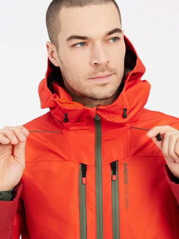PROTEST Sportjacke 'PRTBAKIE'‌‌‌‌‌‌‌‌‌ in Orange