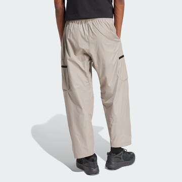 ADIDAS SPORTSWEAR Loose fit Trousers 'City Escape' in Beige