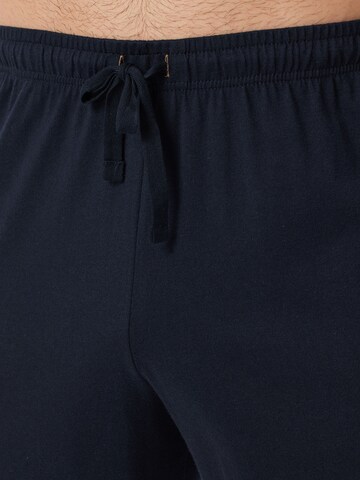 SCHIESSER Pajamas long in Blue