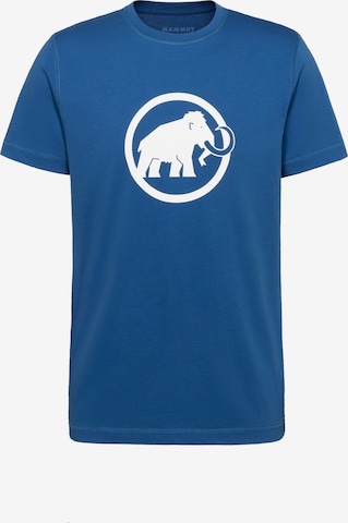 MAMMUT Performance Shirt in Blue: front