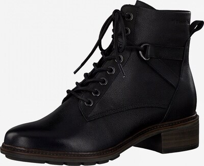 TAMARIS Bottines à lacets en noir, Vue avec produit