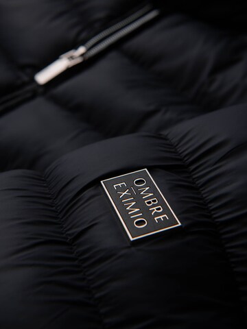 Veste mi-saison 'OM-JALP-0261' Ombre en noir