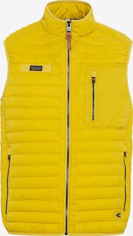 CAMEL ACTIVE Vest in Yellow: front