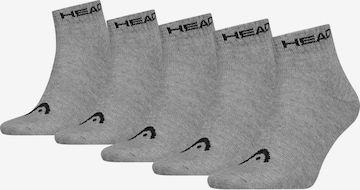 Calzino di HEAD in grigio: frontale