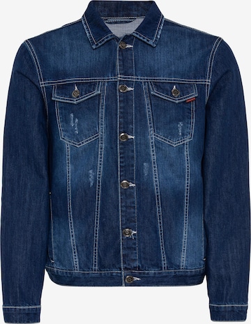 CIPO & BAXX Between-Season Jacket in Blue: front