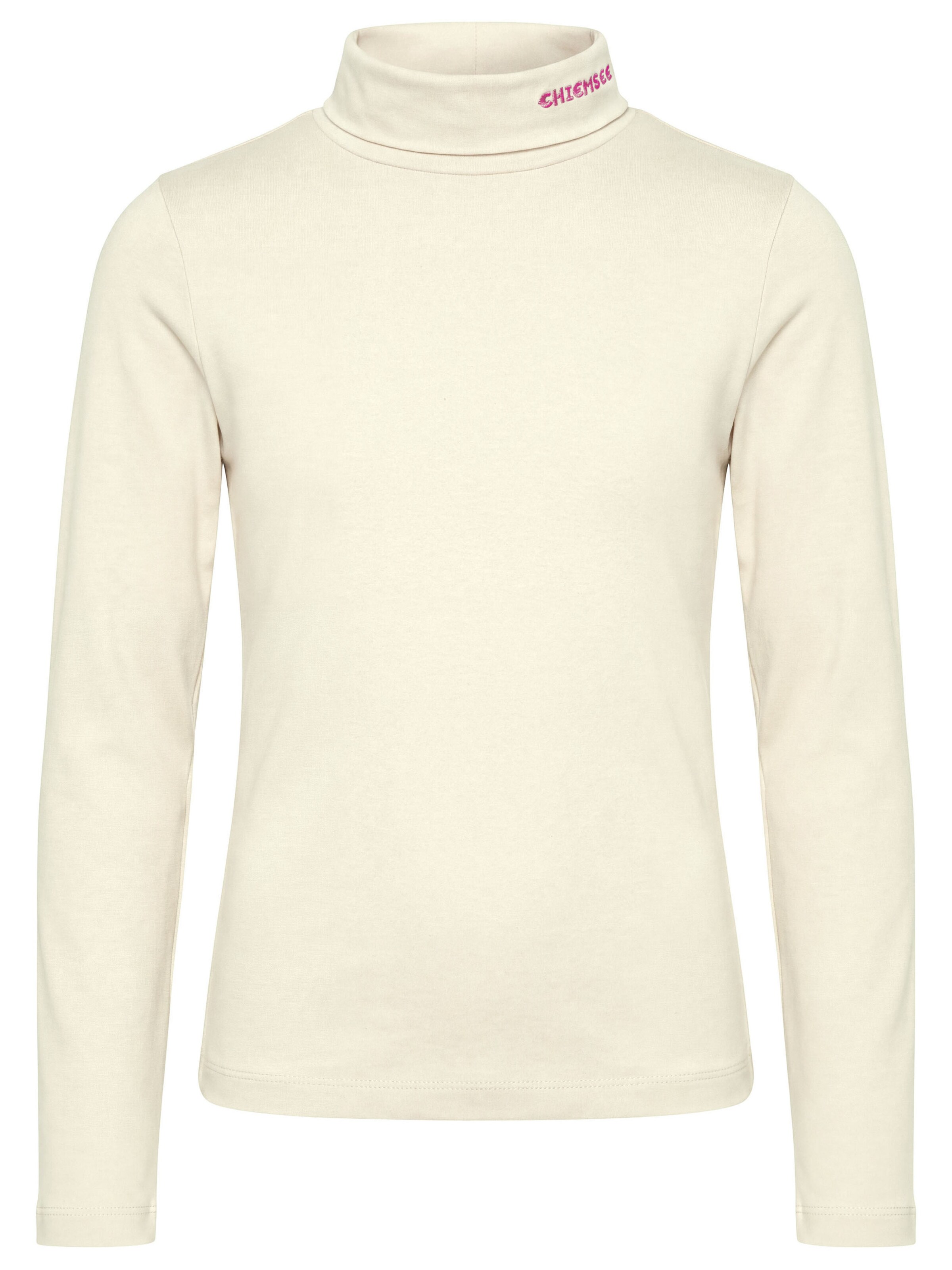 CHIEMSEE Shirt ' mit Rollkragen ' in Beige: front