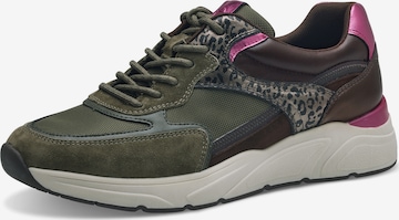 Tamaris - Zapatillas deportivas bajas en marrón: frente