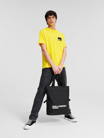 T-Shirt KARL LAGERFELD JEANS en jaune