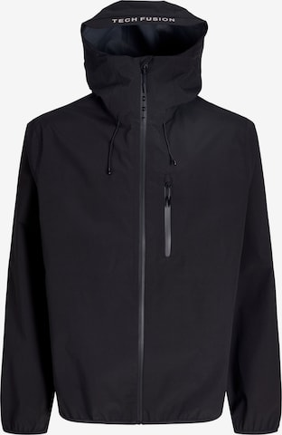 Veste fonctionnelle JACK & JONES en noir : devant