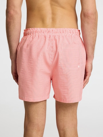 Shorts de bain SELECTED HOMME en rouge