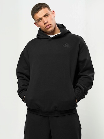 KAPPA - Pullover ' Logo Soxo ' em preto: frente