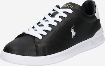 Polo Ralph Lauren Sneaker 'HRT CT II' in Schwarz: predná strana