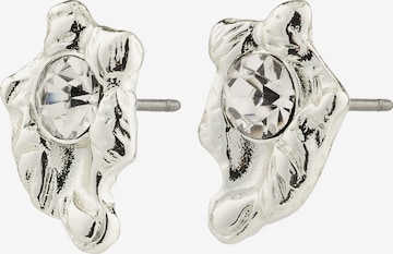 Boucles d'oreilles 'Aias' Pilgrim en argent : devant