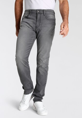 H.I.S Regular Jeans in Grey: front