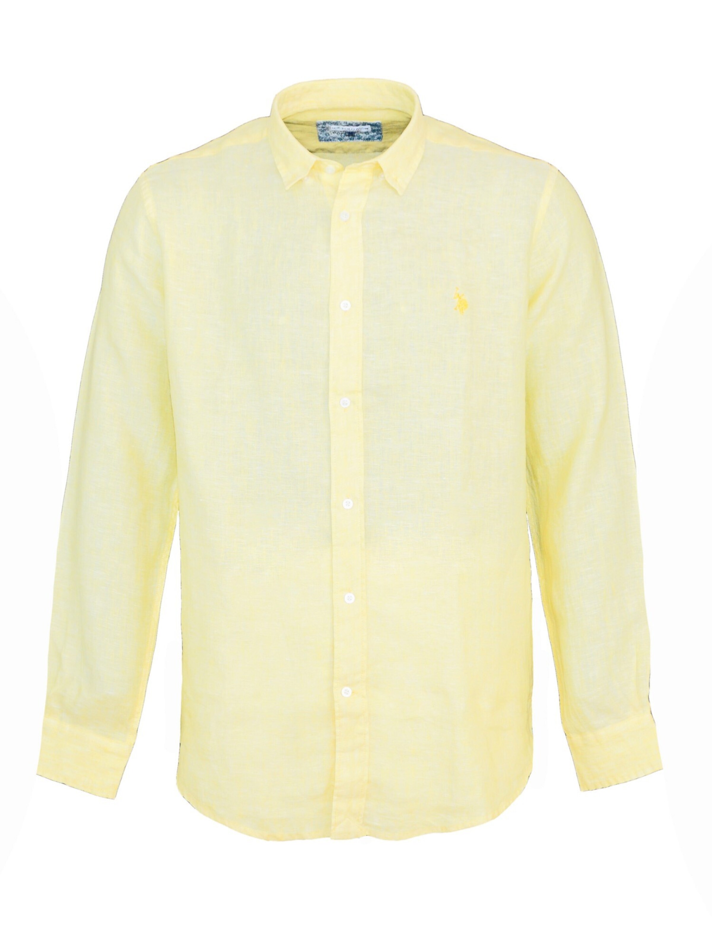 U.S. POLO ASSN. Button Up Shirt in Light yellow, Item view