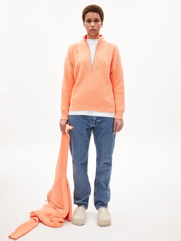 ARMEDANGELS Sweater 'RONYA' in Orange