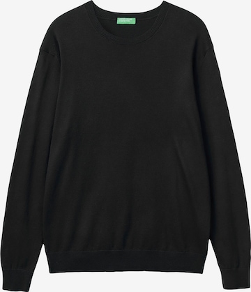 UNITED COLORS OF BENETTON Sweater in Black: front