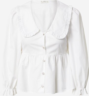 Miss Selfridge Blouse in White: front