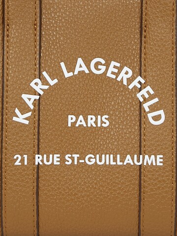 Karl Lagerfeld - Bolso de mano en marrón
