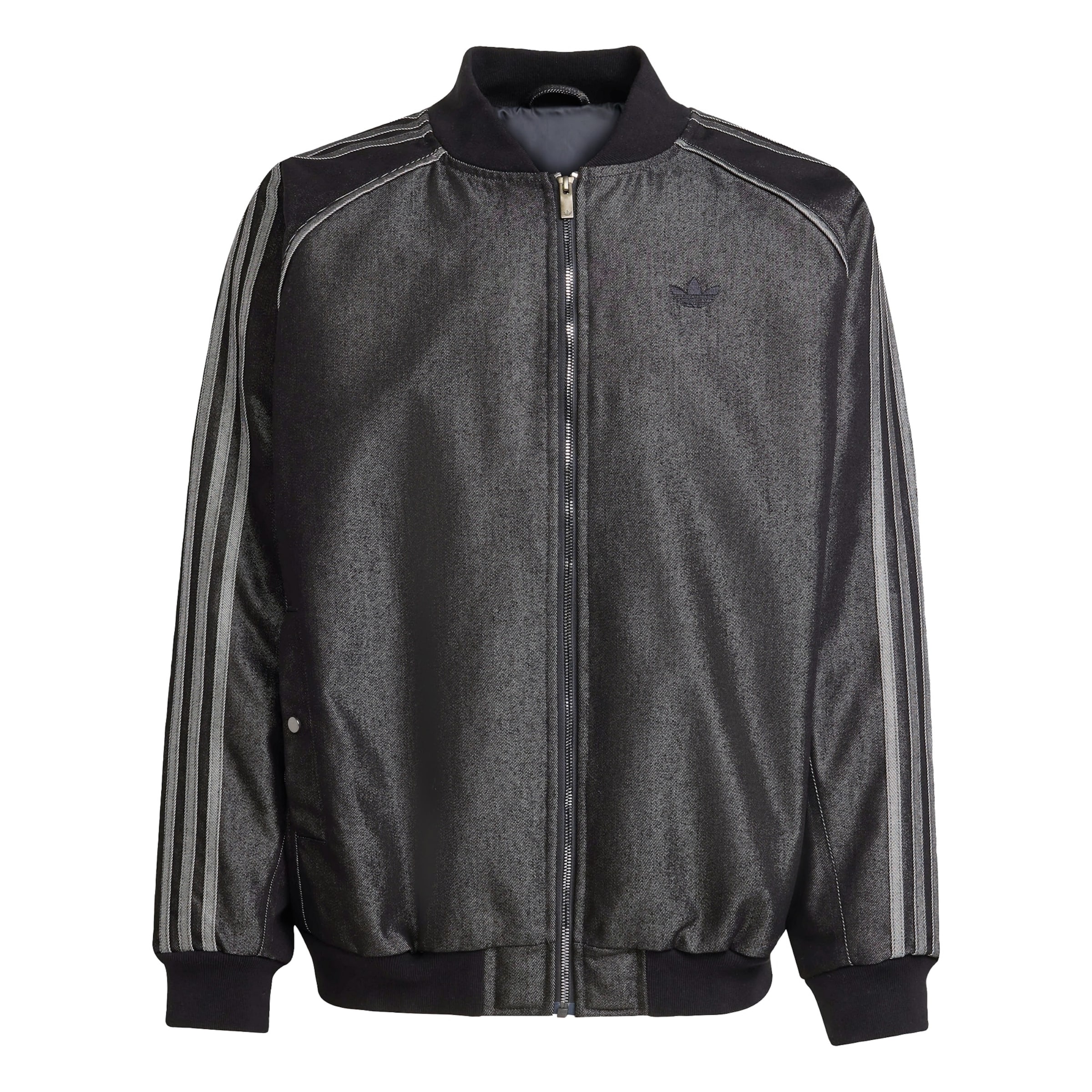 ADIDAS ORIGINALS - Chaqueta de entretiempo en negro: frente