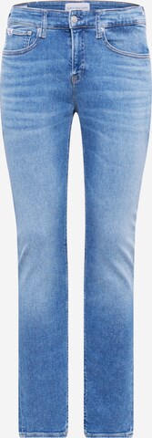 Calvin Klein Jeans - Skinny Calças de ganga em azul: frente