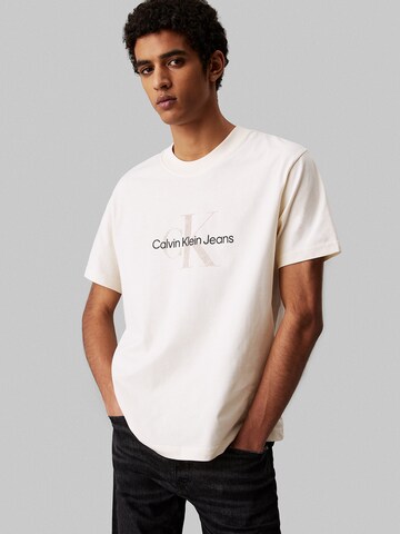 Calvin Klein Jeans Shirt in White: front