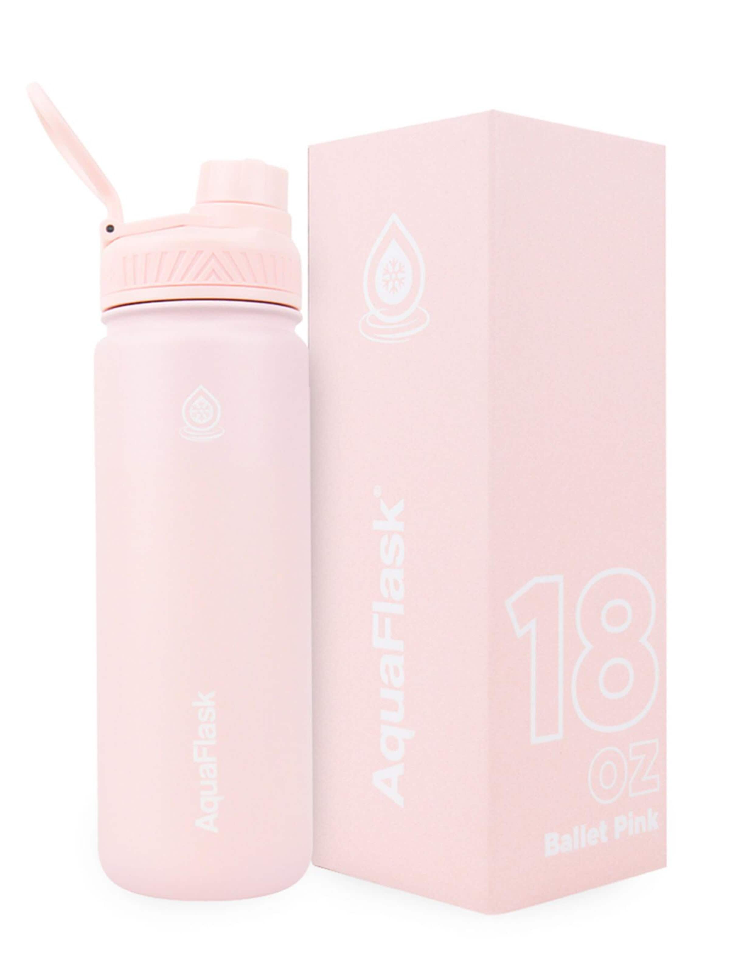 AquaFlask Láhev na vodu 'AquaFlask Termoláhev REGULAR 532 ml' – pink