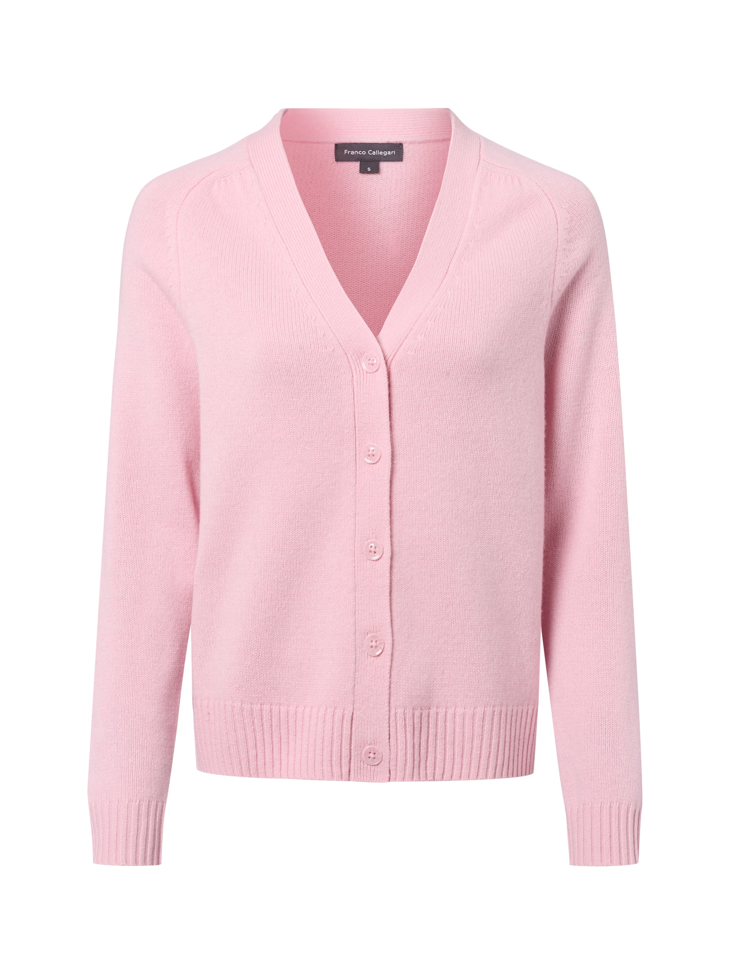 Franco Callegari Strickjacke in Pink: Vorderseite