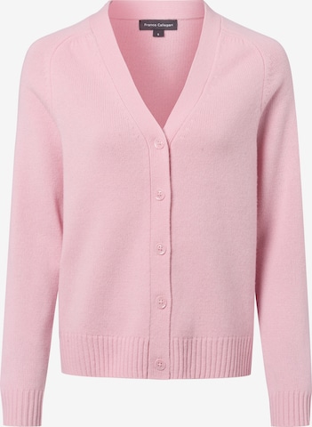 Franco Callegari Gebreid vest in Roze: voorkant